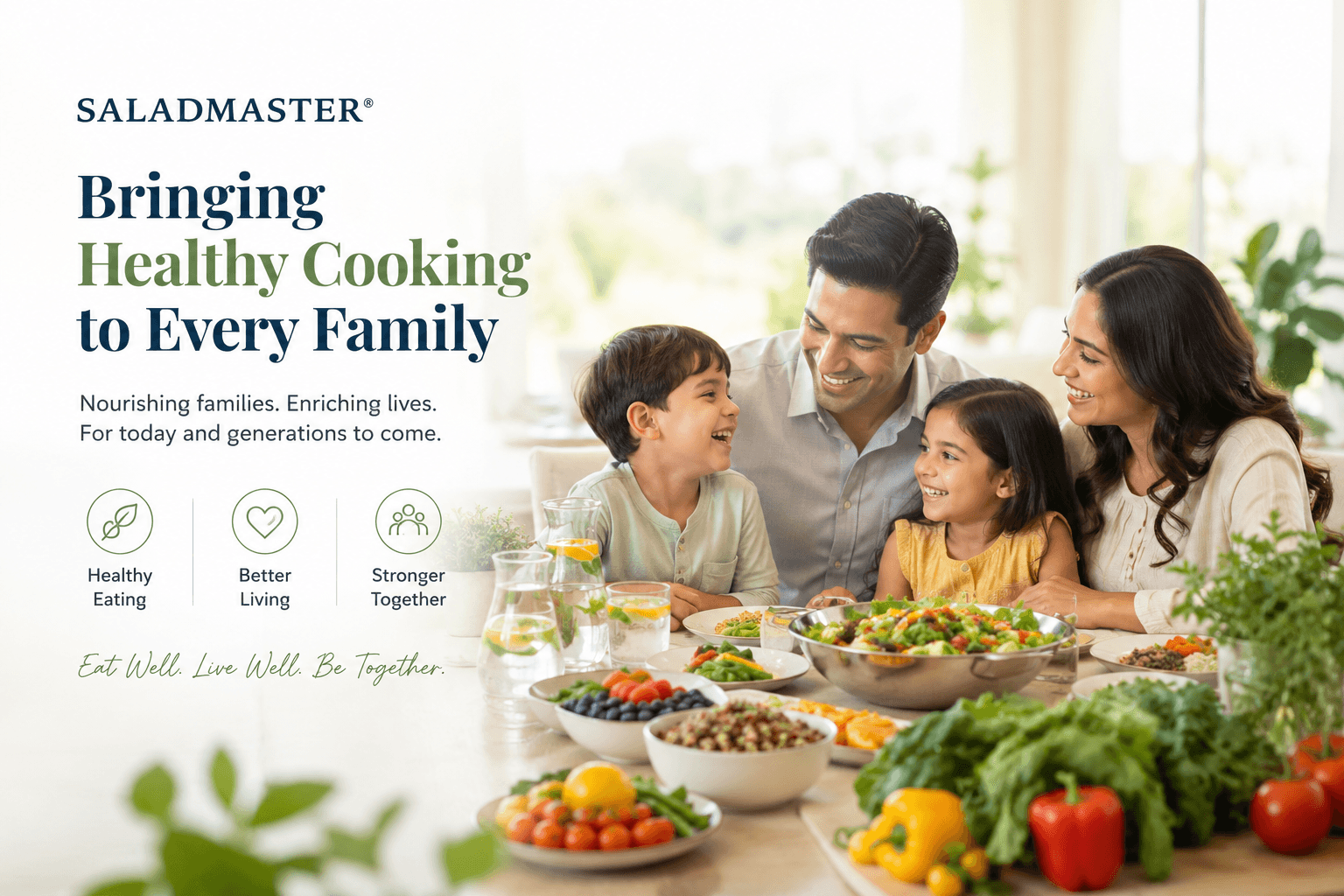 Bringing healthy cooking to every family — Saladmaster